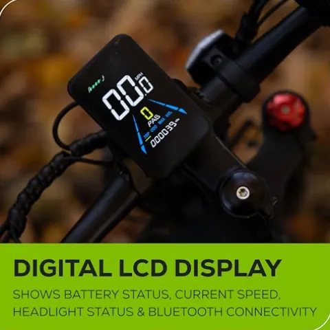 Greenworks 80V 20″ All-Terrain Fat Tire Electric Bike Black