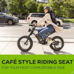 Greenworks 80V 20″ All-Terrain Fat Tire Electric Bike Black