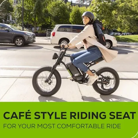 Greenworks 80V 20″ All-Terrain Fat Tire Electric Bike Black