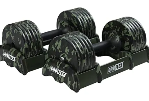 GR8FLEX Adjustable Dumbbell – Military Training Tech Model