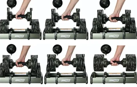 GR8FLEX Adjustable Dumbbell – Military Training Tech Model