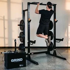 GRIND FITNESS Chaos 4000 Power Rack (Chaos4000) Black