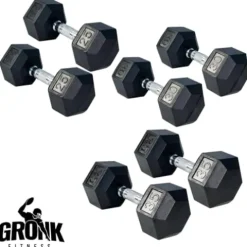 Gronk Fitness A Frame Dumbbell Rack Black