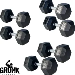 Gronk Fitness A Frame Dumbbell Rack Black