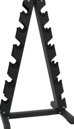 Gronk Fitness A Frame Dumbbell Rack Black