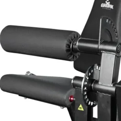 Gronk Fitness Leg Extension & Curl Machine – Adjustable Plate Loaded Bench