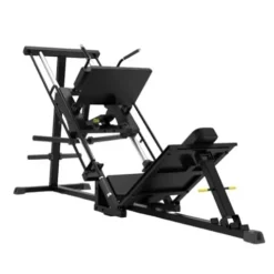 Gronk Fitness Leg Press Hack Squat Machine Adjustable Black