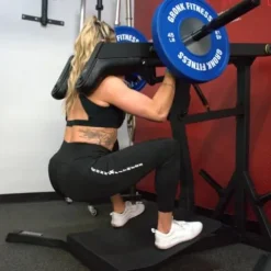 Gronk Fitness Leverage Squat and Calf Station 4-in-1 Leg Press Machine