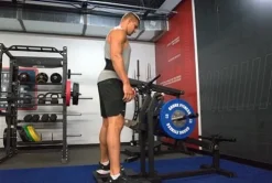 Gronk Fitness Plate Loaded Belt Squat Machine Black