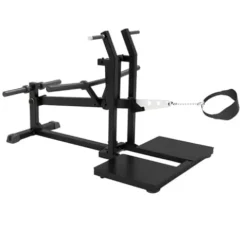 Gronk Fitness Plate Loaded Belt Squat Machine Black