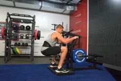 Gronk Fitness Plate Loaded Belt Squat Machine Black