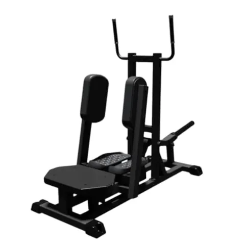 Gronk Fitness Plate Loaded Standing Hip Abductor Machine Black