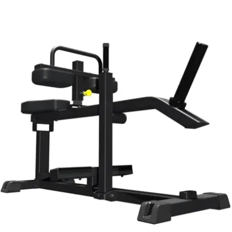 Gronk Fitness Plate Loaded Seated Calf Raise Black