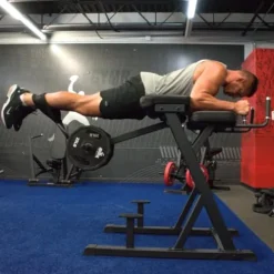 Gronk Fitness Reverse Hyperextension Machine Black