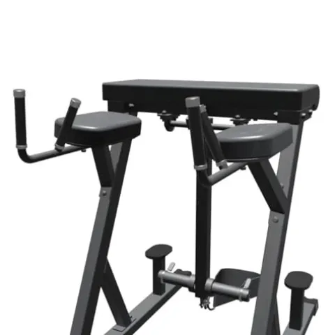 Gronk Fitness Reverse Hyperextension Machine Black