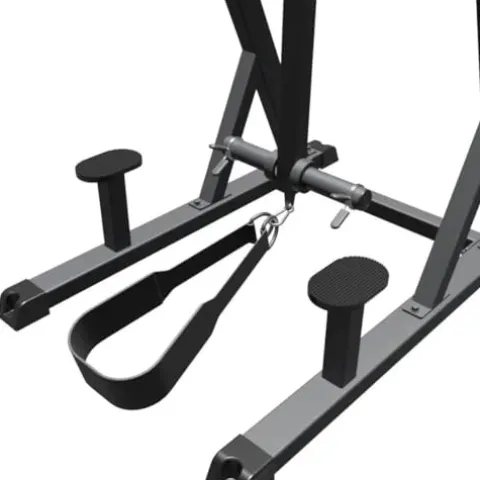 Gronk Fitness Reverse Hyperextension Machine Black