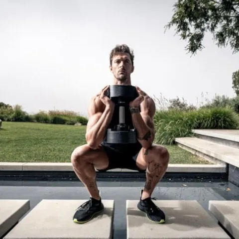 Gronk Fitness SMRTFT NUOBELL Adjustable Dumbbells 5-80 lbs Tactical