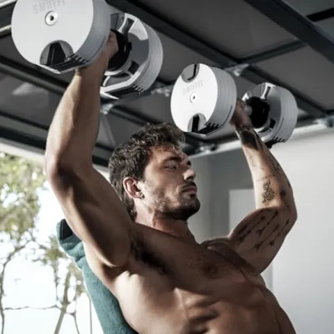 Gronk Fitness SMRTFT NUOBELL Adjustable Dumbbells 5-80 lbs Tactical