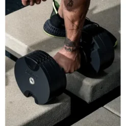 Gronk Fitness SMRTFT NUOBELL Adjustable Dumbbells 5-80 lbs Tactical