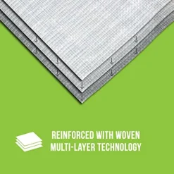 Grow1 Clear Woven Greenhouse Plastic Film 9 Mil UV Cover 50′ x 100′ Roll