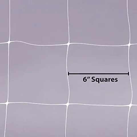 Grower’s Edge Commercial Grade Trellis Netting Bulk Roll 6.5 ft x 3280 ft White