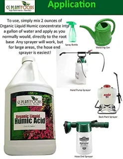 GS Plant Foods Organic Liquid Humic Acid 55 Gallon