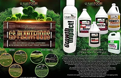 GS Plant Foods Organic Seaweed Fertilizer Liquid Kelp Concentrate 275 Gallon