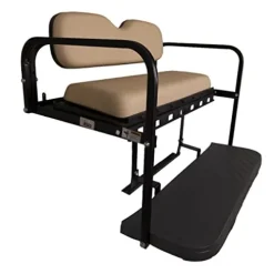 GTW MACH3 Golf Cart Rear Seat Kit for Club Car Precedent Onward Tempo Buff