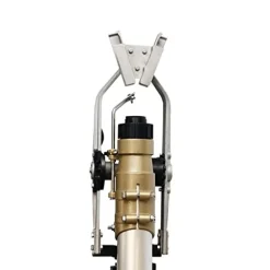 GUSTYT Large Spray Gun Irrigation Sprinkler Yellow Electroplating Silver