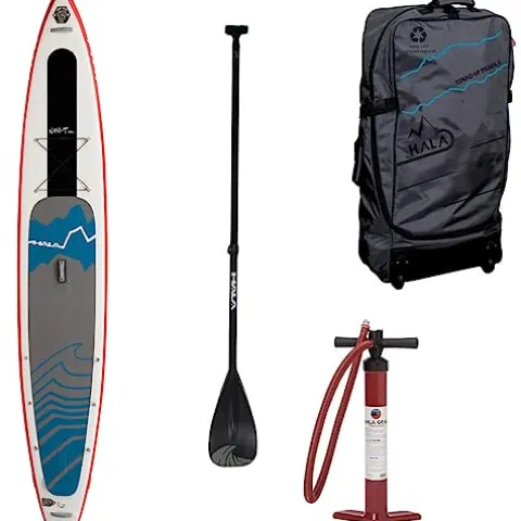 Hala NASS-T Tour EX Inflatable Stand-Up Paddle Board (SUP) White