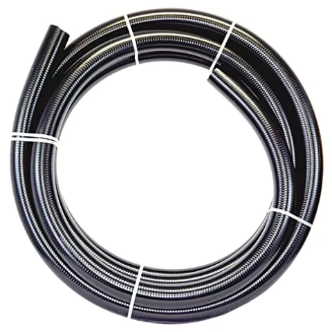 HALF OFF PONDS Flexible PVC Pond Hose 3″ x 50′ Black
