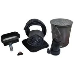 HALF OFF PONDS Savio Pond Free 3300 Waterfall Kit with EPDM Liner and Water Pump Black