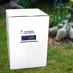 HALF OFF PONDS Simply Waterfalls 6100 Waterfall Kit with 10′ x 30′ EPDM Liner and 6,100 GPH Pump Black