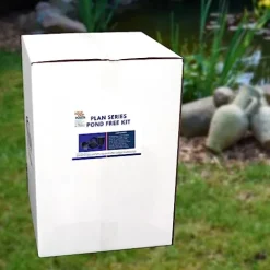 HALF OFF PONDS Simply Waterfalls 6100 Waterfall Kit with MatrixBlox, 15′ x 30′ EPDM Liner and 6,100 GPH Pump Black