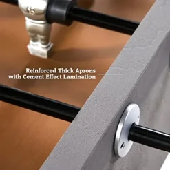 Hall of Games Kinwood 56″ Foosball Table Wood Grain/Cement