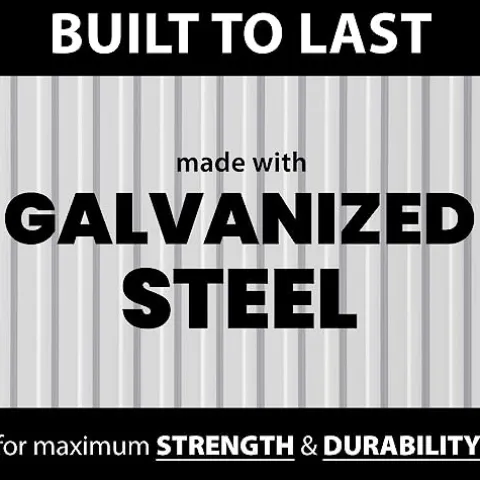 Hanover 8-Ft. x 6-Ft. Polycarbonate Walk-In Greenhouse Green