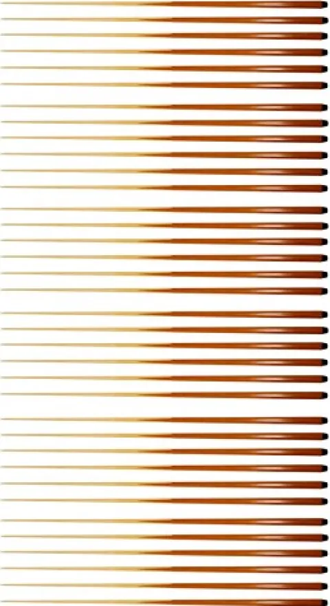 HAN’S DELTA Pool Cue Set of 36 – 57″ Real 4-Prong House Bar Cue Sticks