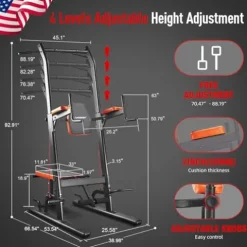 HARISON Multifunction Power Tower with Bench