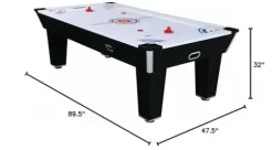 Harvard Arctic Ice 7.5-Foot Air Hockey Table G05221W