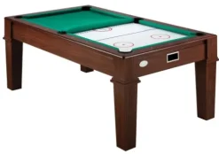 Harvard 7-Foot 2-in-1 Roll Up Billiards and Air Hockey Table