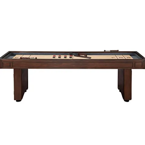 Hathaway Austin 9-ft Shuffleboard Table Mahogany Finish