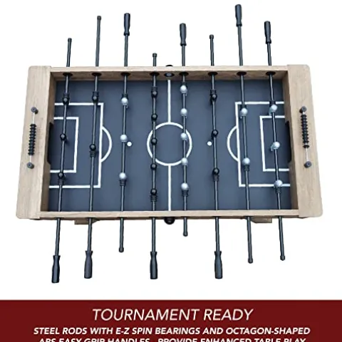 Hathaway Braxton 55-in Competition Foosball Table Barnwood