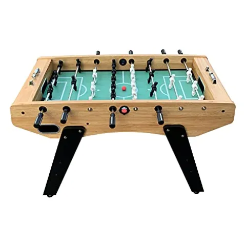 Hathaway Center Stage 59-in Pro Series Competition Foosball Table Wood Grain/Black/Green