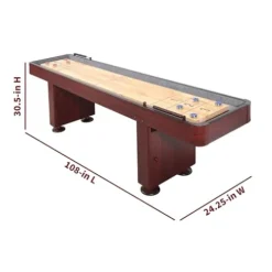 Hathaway Challenger Shuffleboard Dark Cherry
