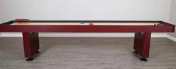 Hathaway Challenger Shuffleboard Table Dark Cherry Finish