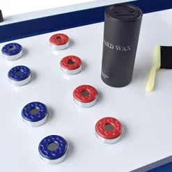 Hathaway Crestline 12-Ft Shuffleboard Table White