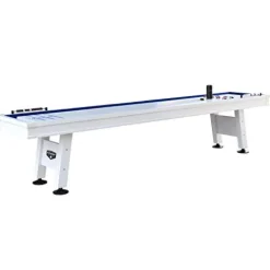 Hathaway Crestline 12-Ft Shuffleboard Table White