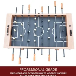 Hathaway Daulton Competition Foosball Table Oak/Black