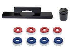 Hathaway Daulton 9-ft Shuffleboard Table White Oak Finish