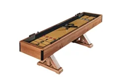 Hathaway Daulton 9-ft Shuffleboard Table White Oak Finish